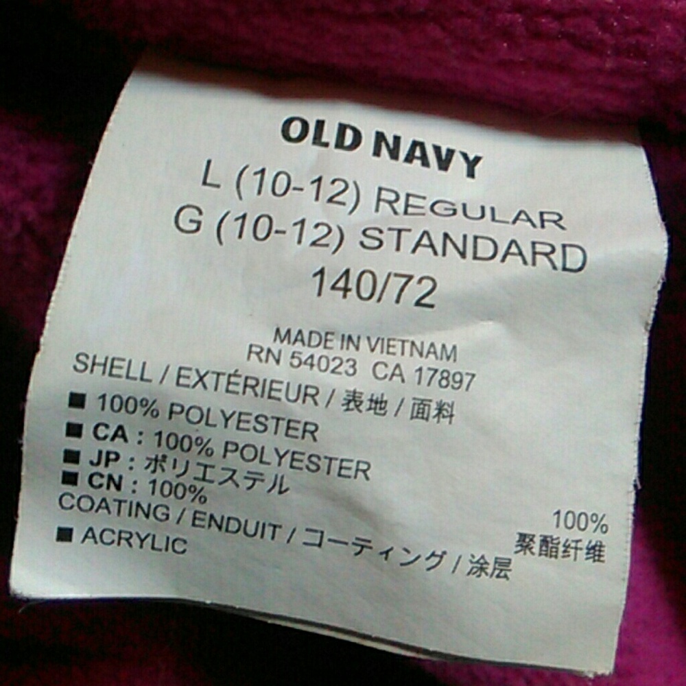 Old Navy pink puffer hooded coat#soft - Picture 4 of 4